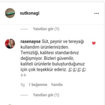 rasenayse Müşteri Değerlendirmesi